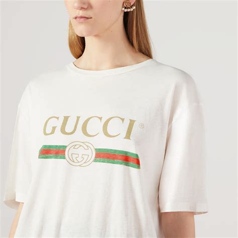 gucci graphic tee womens|designer t shirts Gucci.